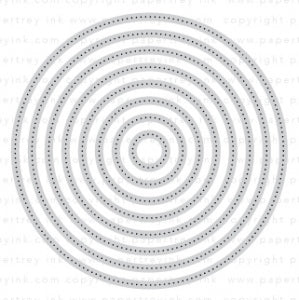 Papertrey Ink - Nesting Basics: Pierced Circles Die