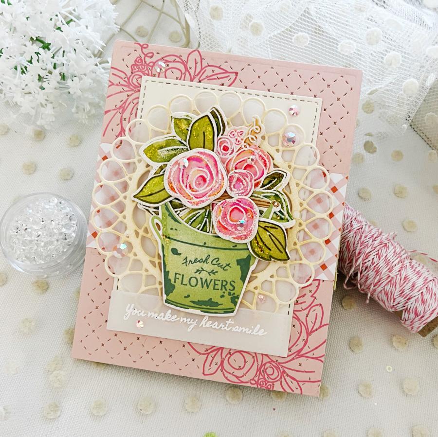 Border Bling: Tin Stitch Die