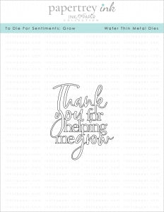 To Die For Sentiments: Grow Die