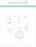 In Stitches: Seasonal Cloche Stitching Holes Die