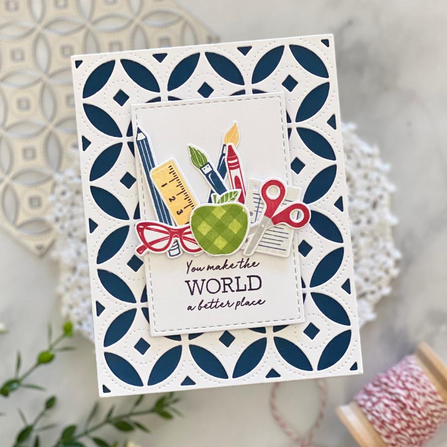 Cover Plate: Decorative Circles Die