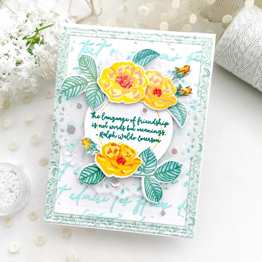 Vintage Blooms Die
