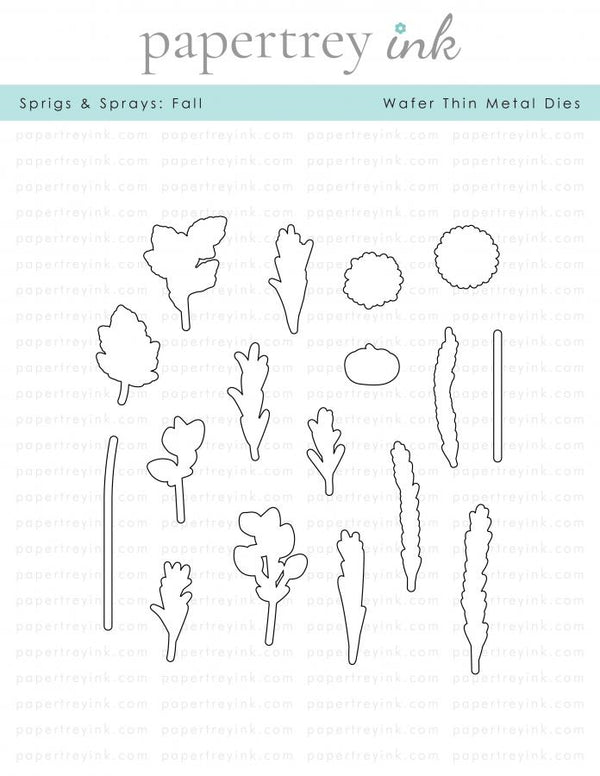 Sprigs & Sprays: Fall Die