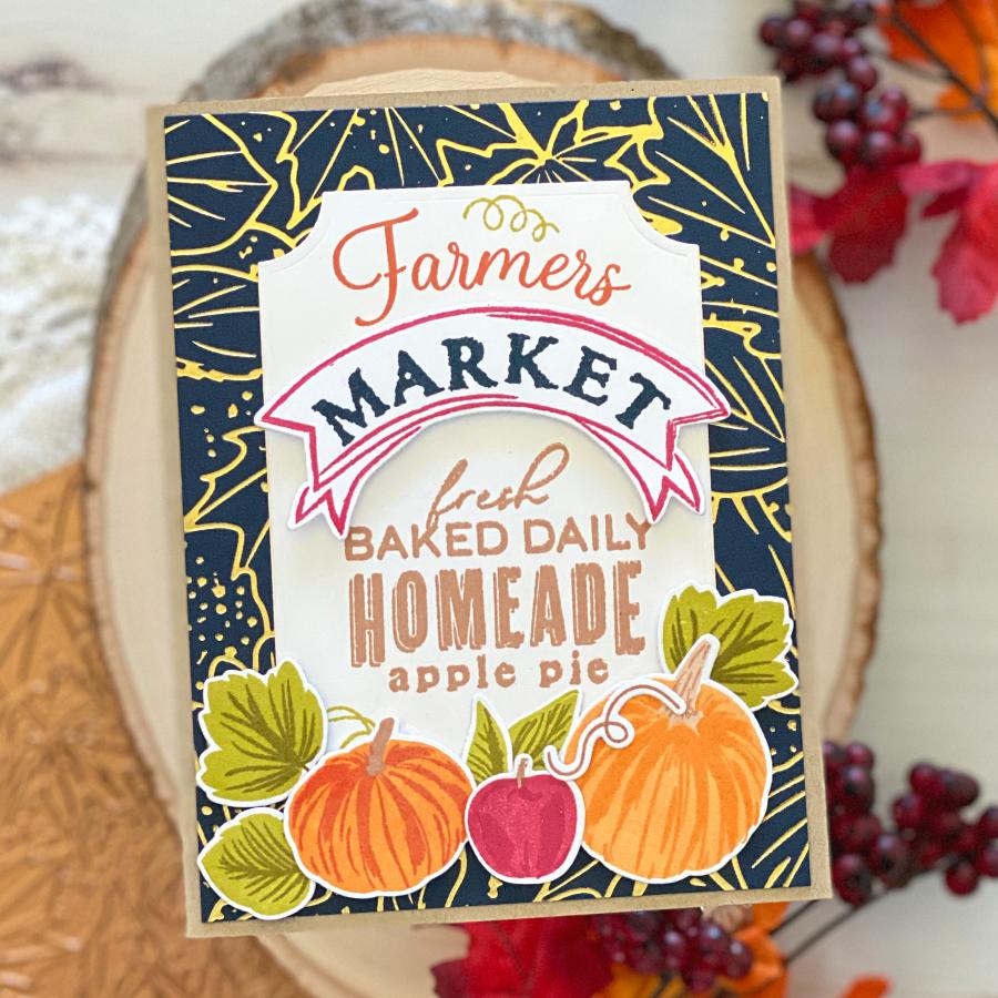 Fall Farmer's Market Die