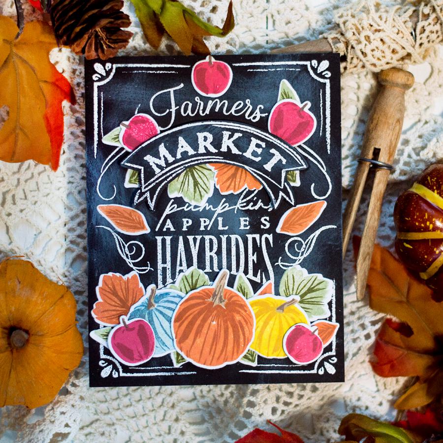 Fall Farmer's Market Die