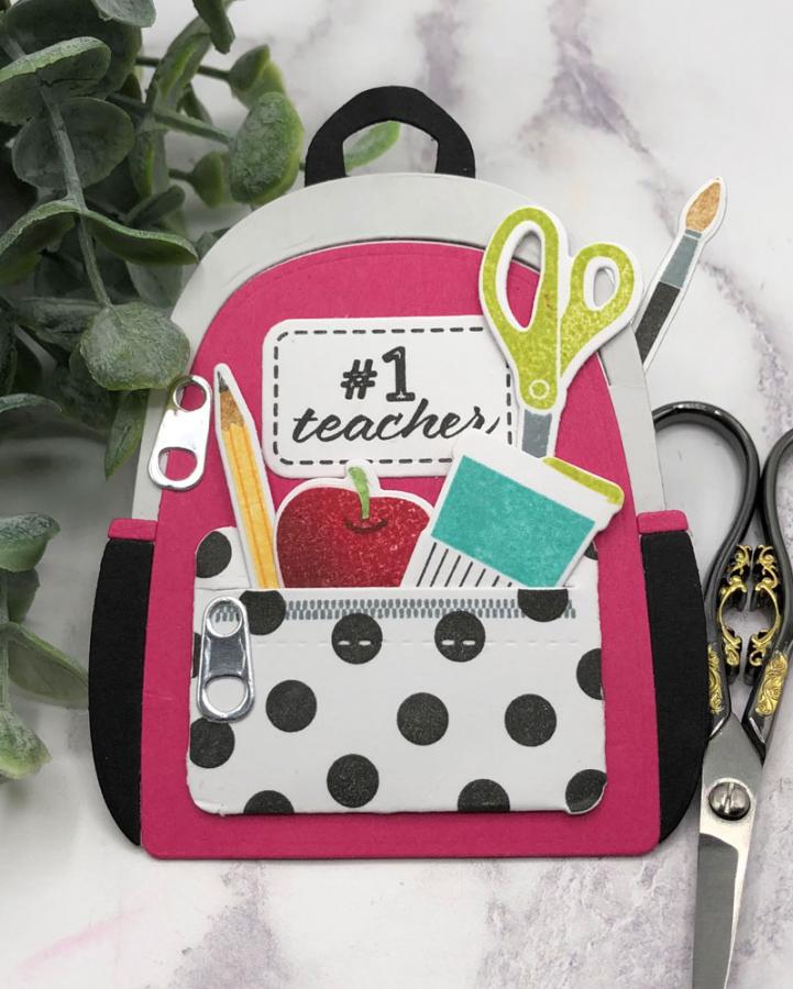 Go-To Gift Card Holder: Backpack Accessories Die