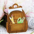 Go-To Gift Card Holder: Backpack Accessories Die