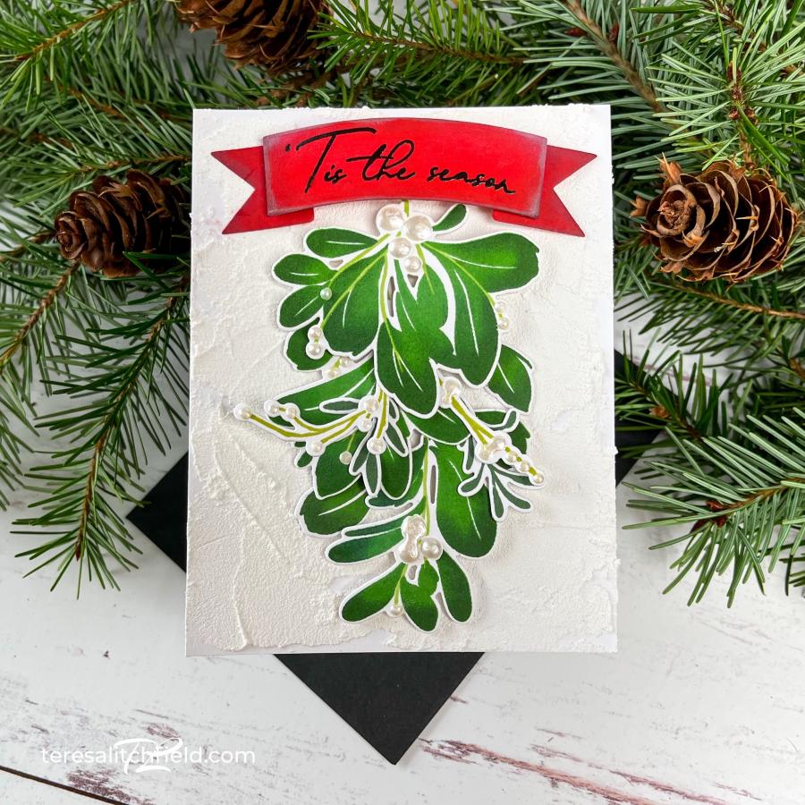 Very Berry Mistletoe Die