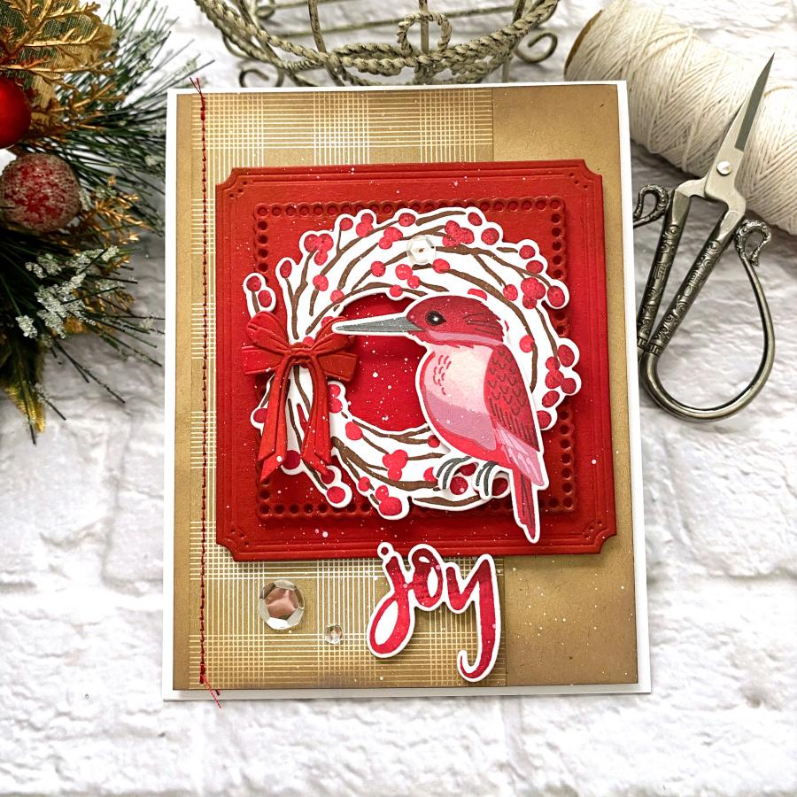 Merry Berry Wreath Die