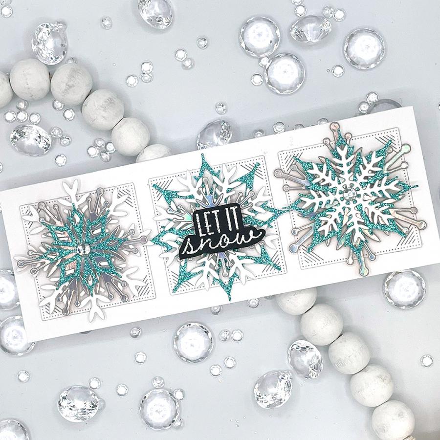 Layered Snowflakes: Drift Die