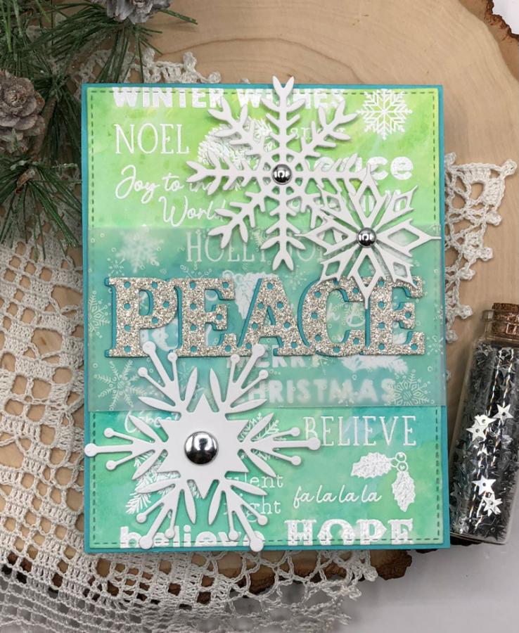 Layered Snowflakes: Flurries Die