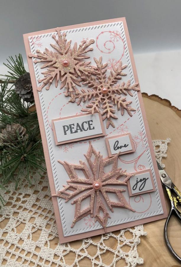 Layered Snowflakes: Flurries Die