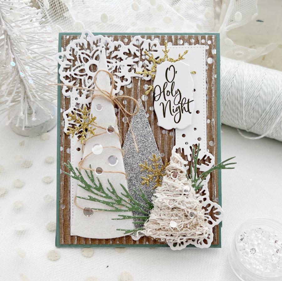 Snowflake Fun Frame Die