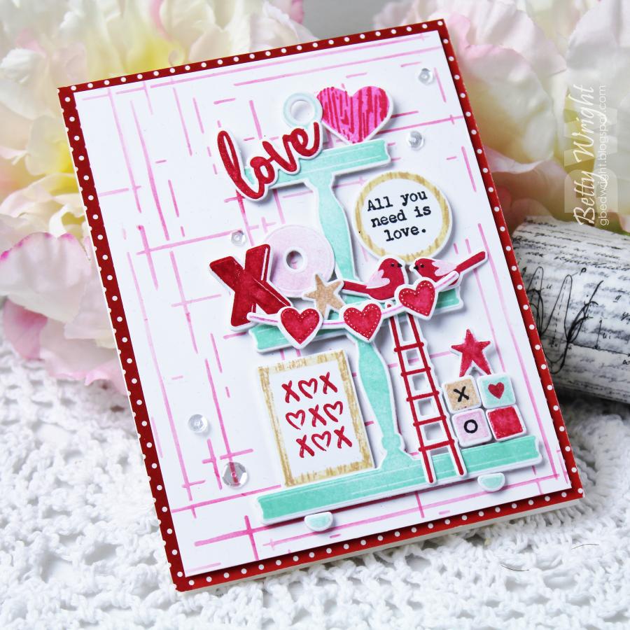 Tiers of Cheer: Valentine Die