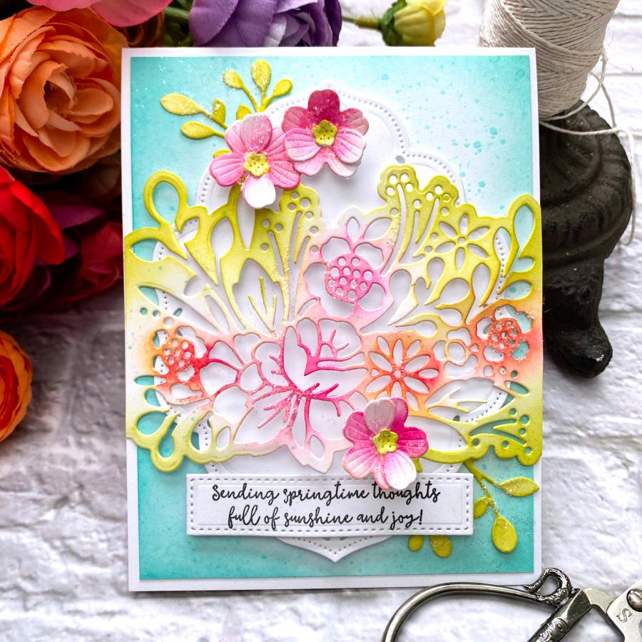 Elegant Edges: Spring Flowers Die