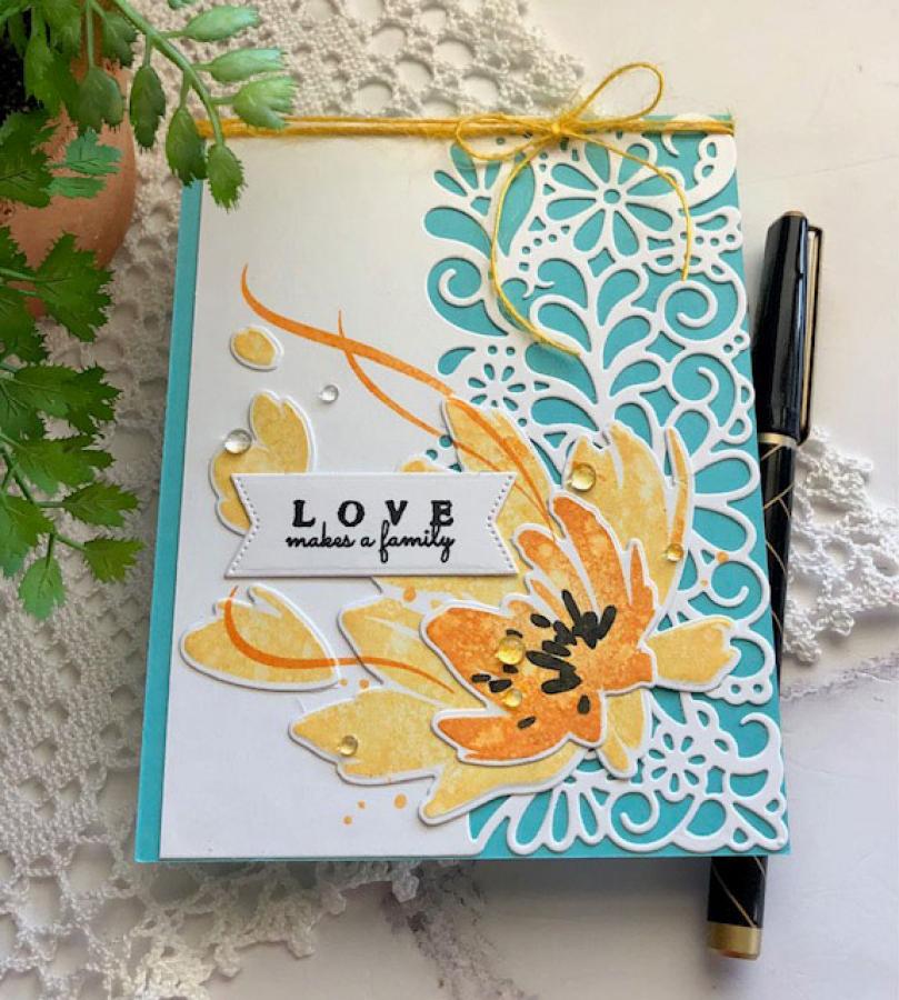 Cover Plate: Fanciful Flowers Die