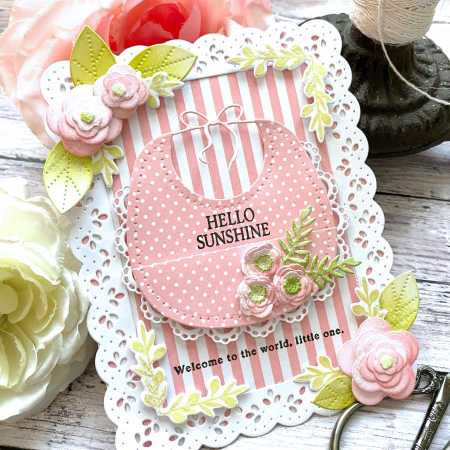 Sweet Baby Bib Die