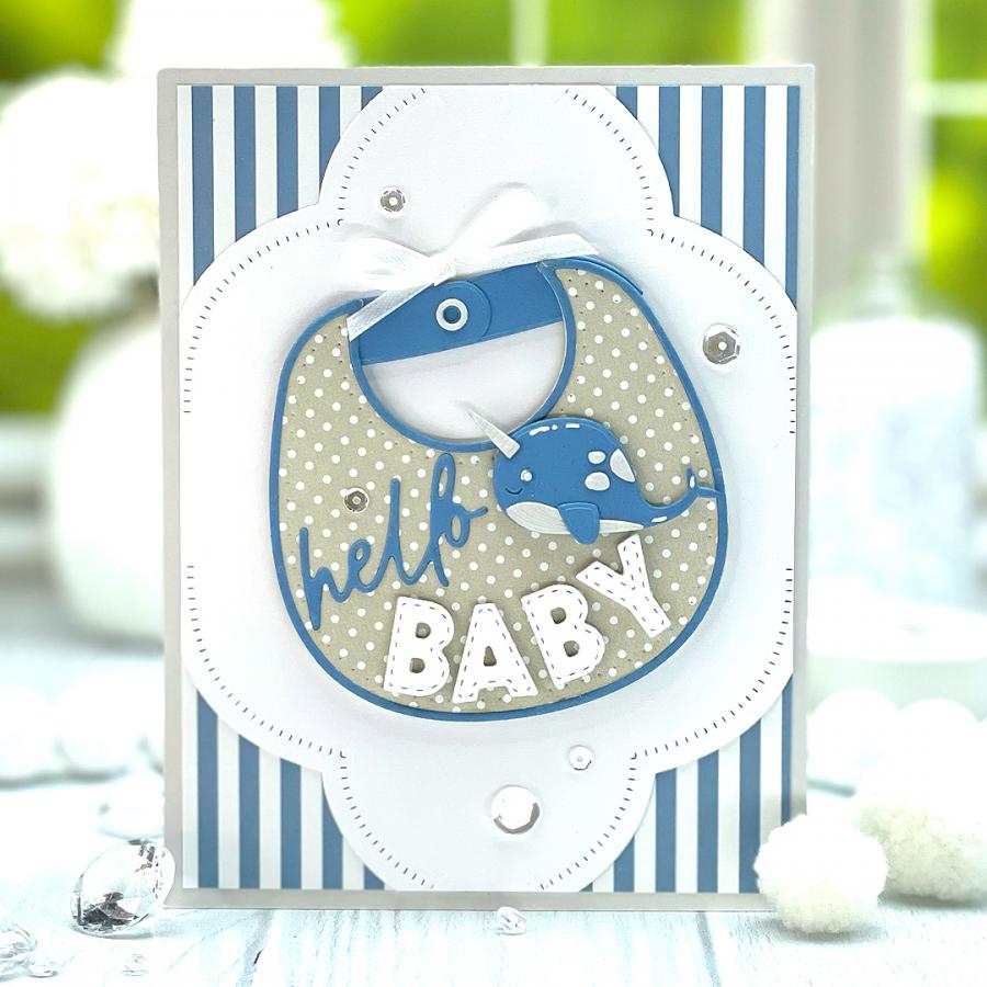 Sweet Baby Bib Die