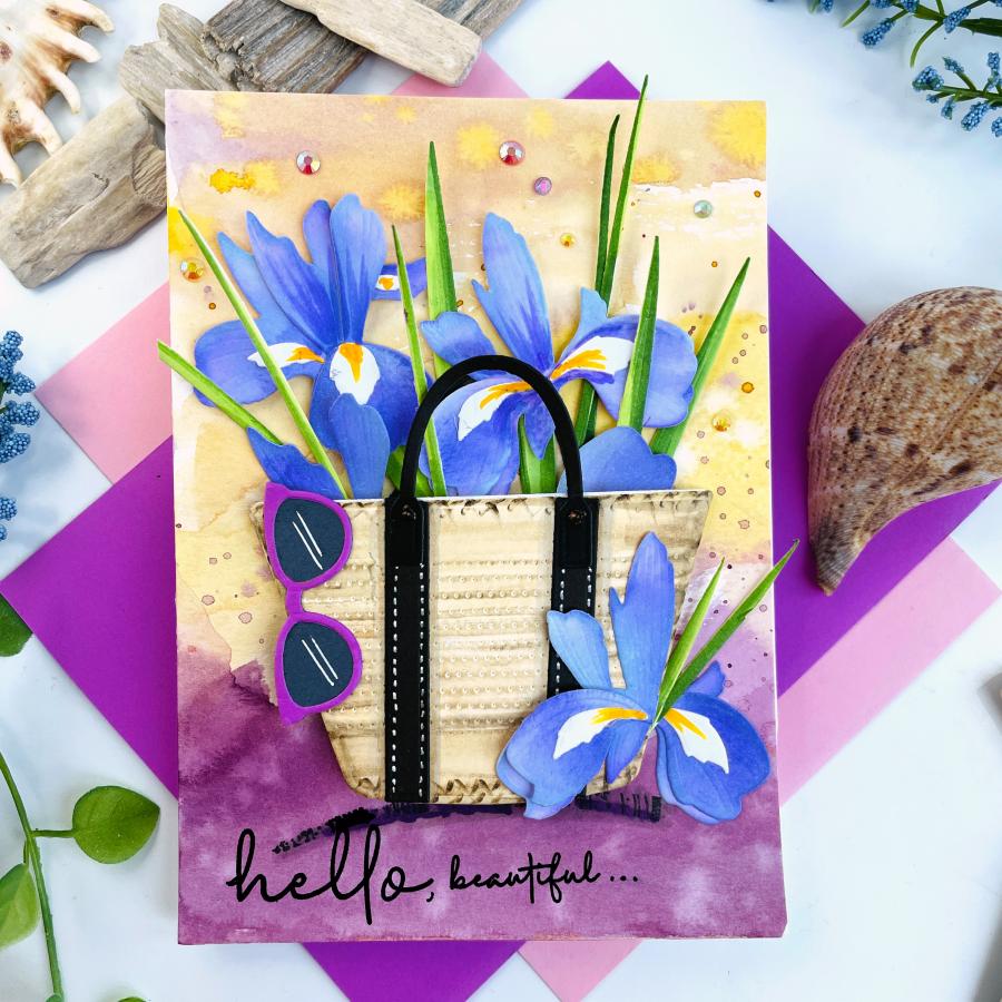 Go-To Gift Card Holder: Beach Bag Die
