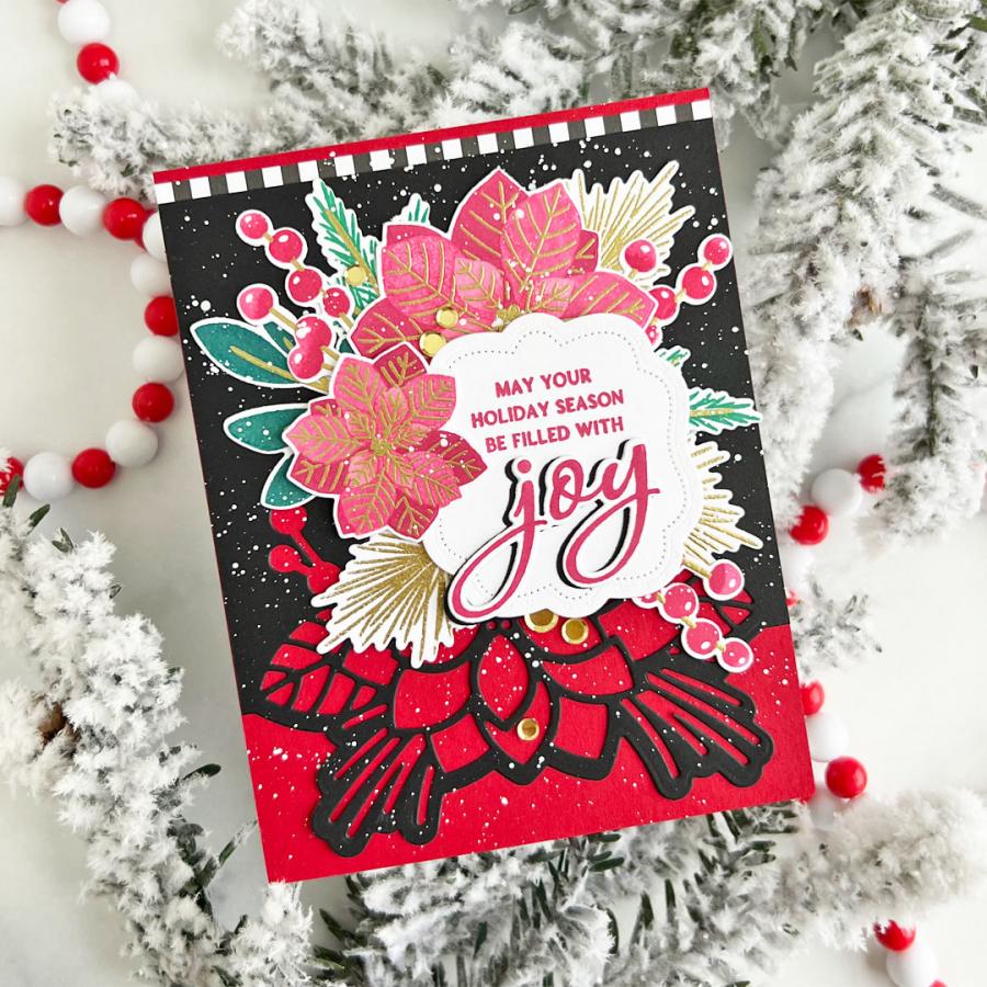 Christmas Bouquet Die