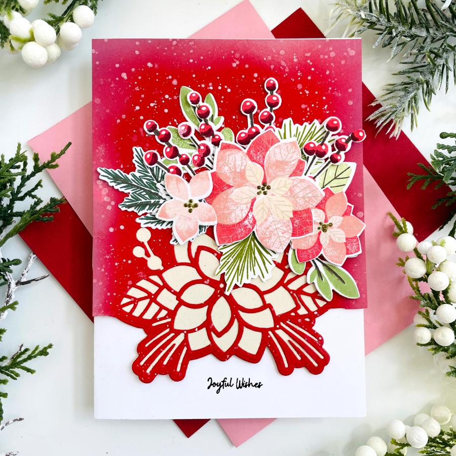 Christmas Bouquet Die