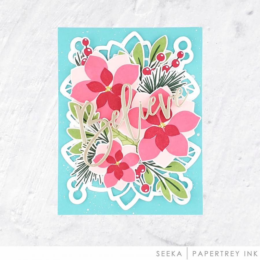 Christmas Bouquet Die
