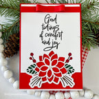 Elegant Edges: Christmas Bouquet Die