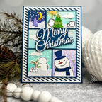 Christmas in Frames Die