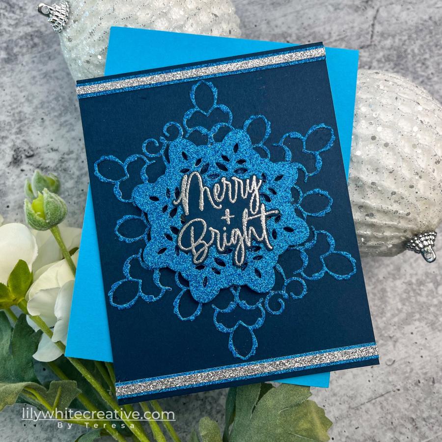 Fancy Snowflake Frame Die
