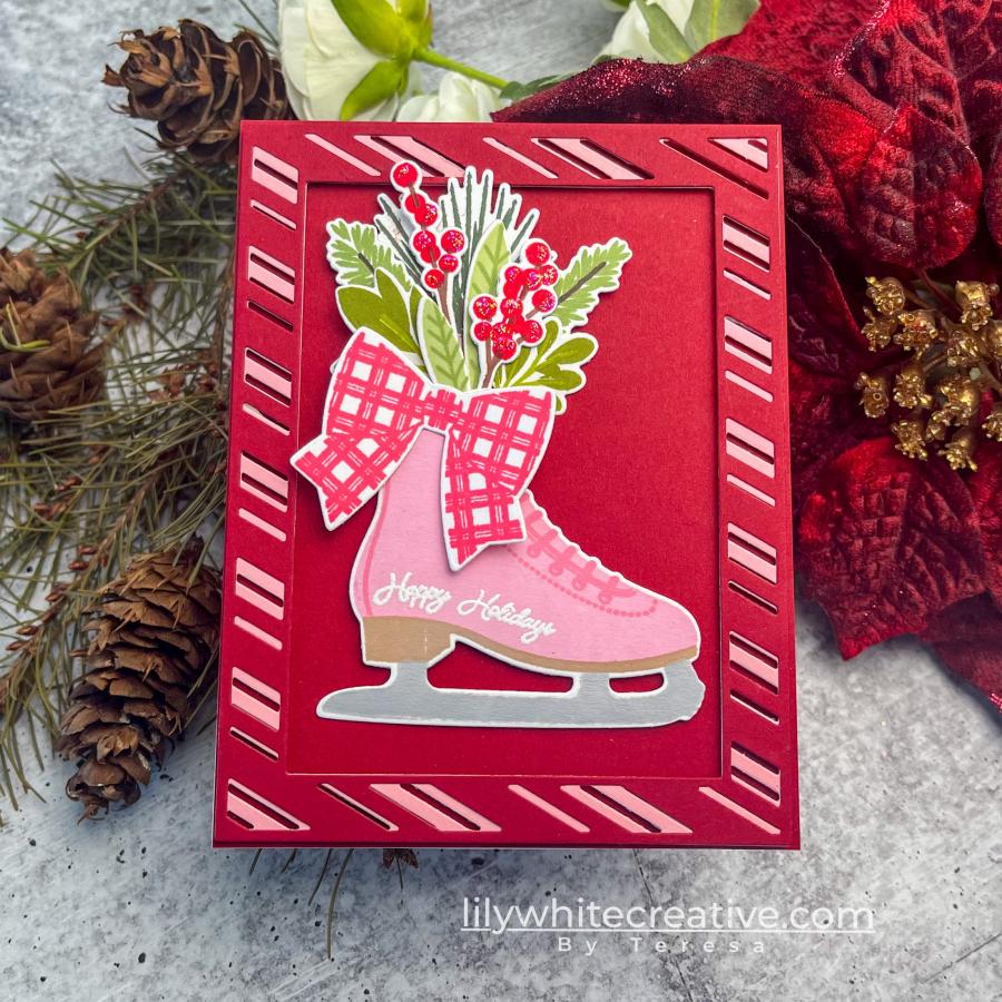 Border Bling: Candy Cane Frame 1 Die
