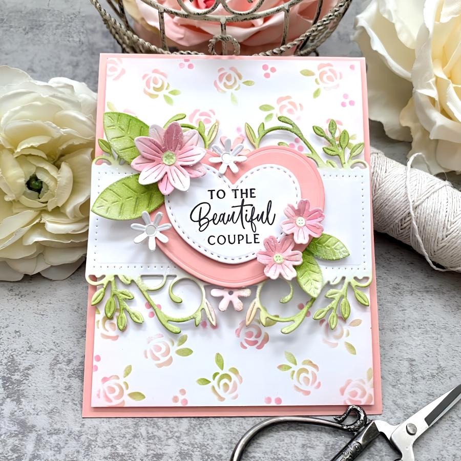 Love to Layer: Rounded Hearts Die