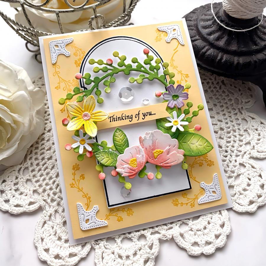 Into the Blooms: Wreath Die