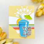 Elegant Edges: Summer Sun Die