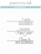 Line it Up: New Year Die