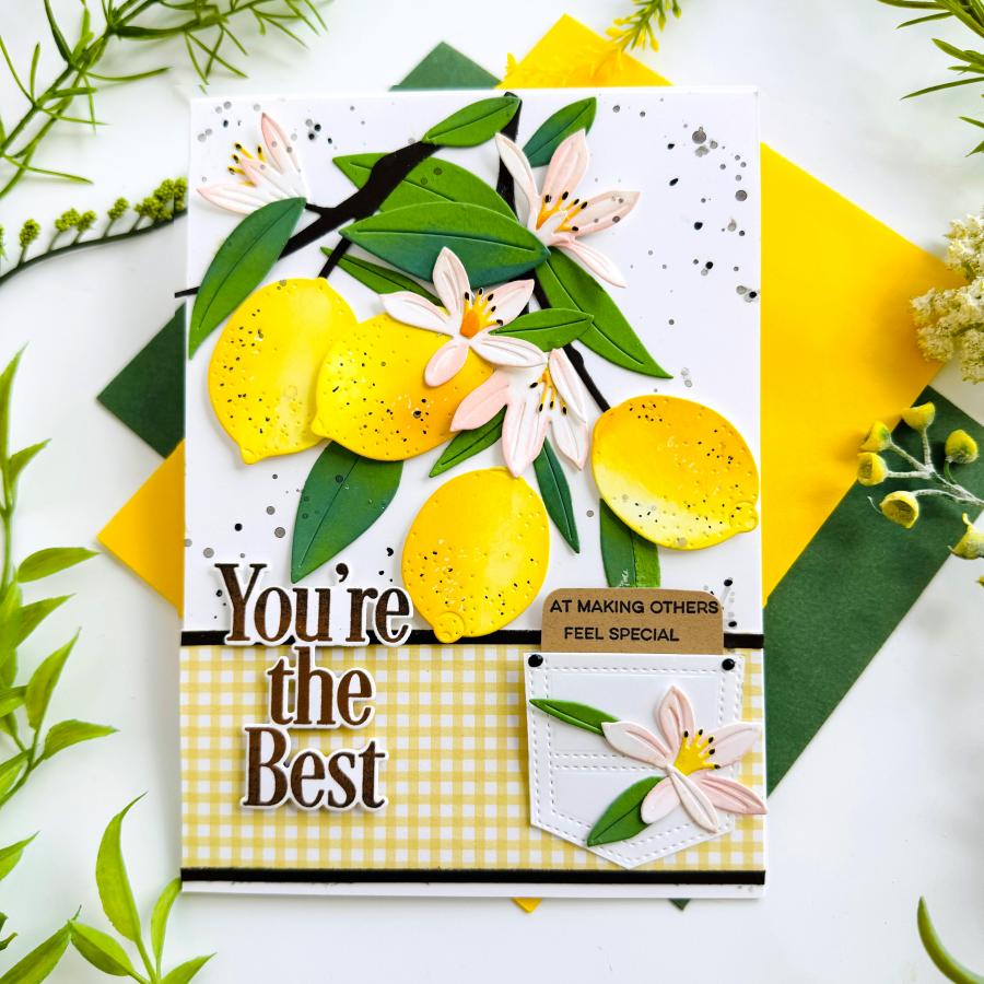 Into the Blooms: Lemon Blossom Die