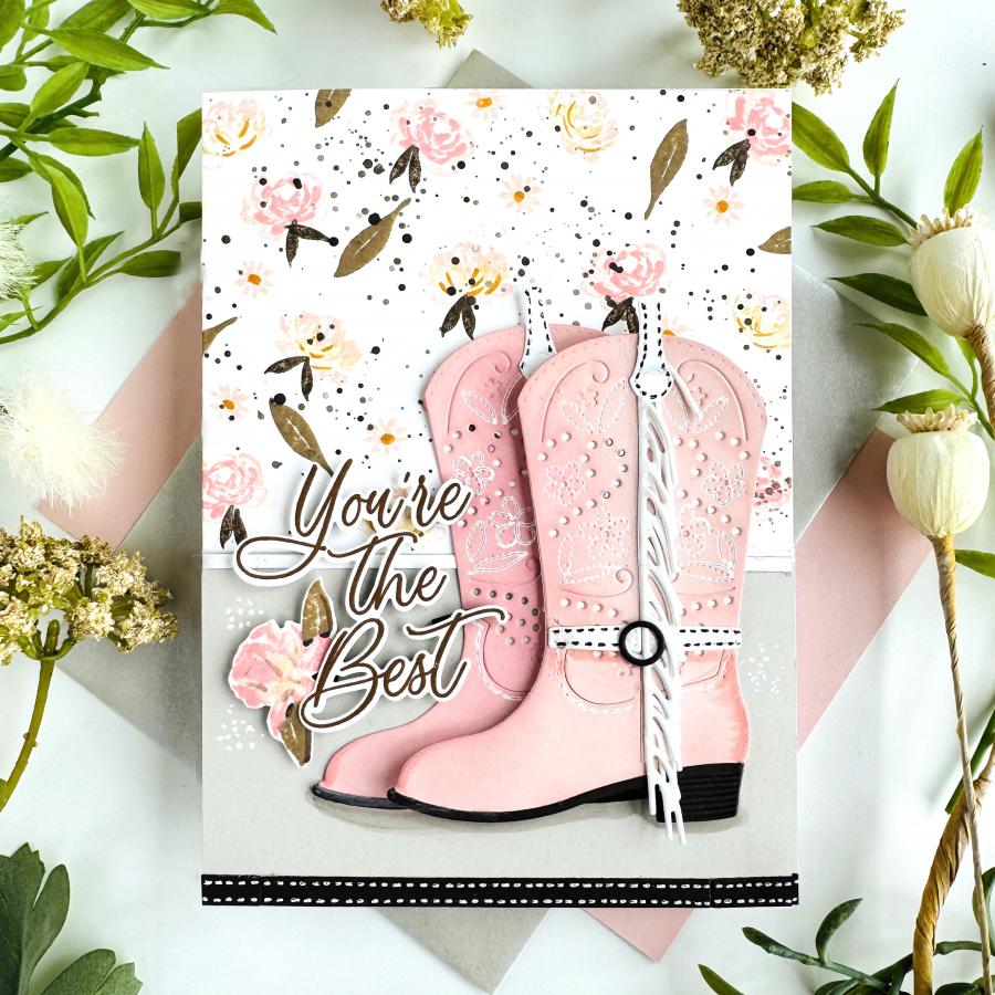 In Stitches: Cowboy Boot Die
