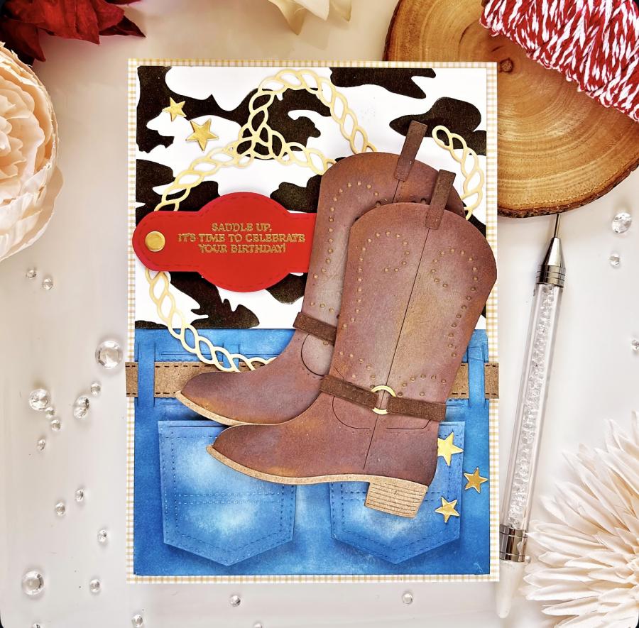 In Stitches: Cowboy Boot Die
