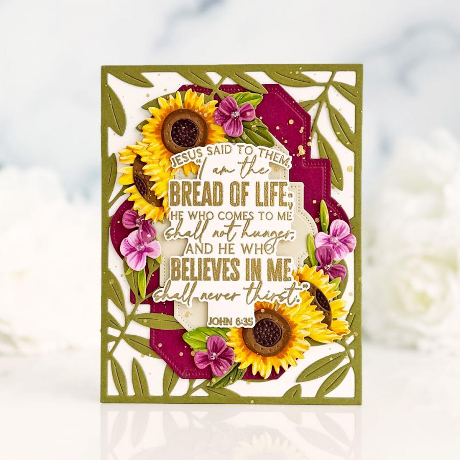 Cover Plate: Lush Foliage Die