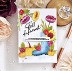 Into the Blooms: Fall Boot Die