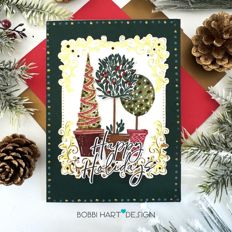 Festive Roots Die