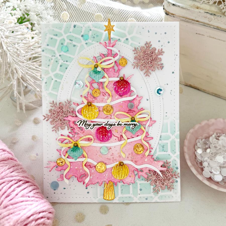 Build-A-Christmas Tree Die