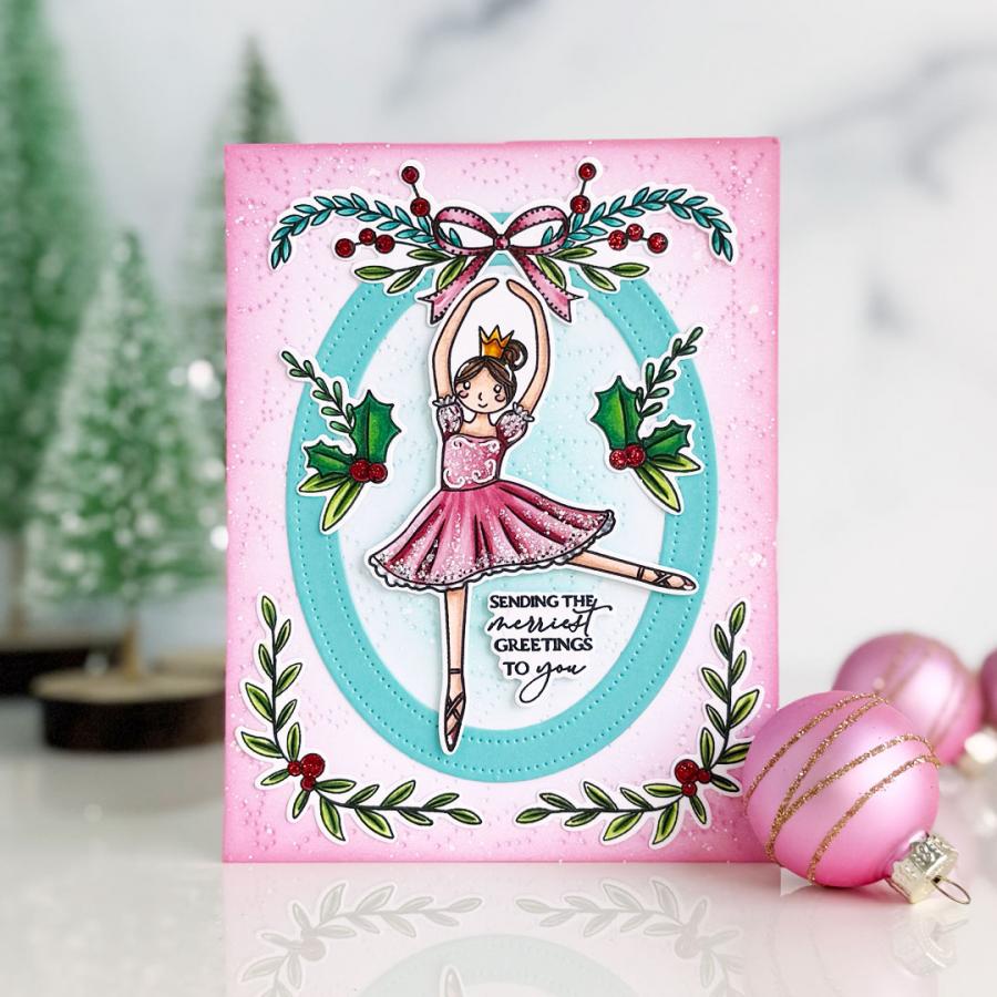 Cover Plate: Stitched Snowflakes Die