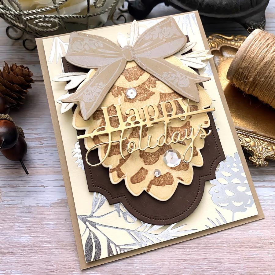 Adorning Pinecone Die