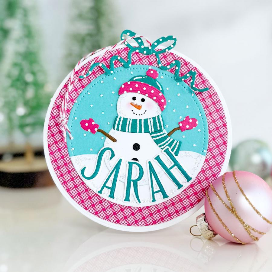 Holiday Tag: Snowman Die