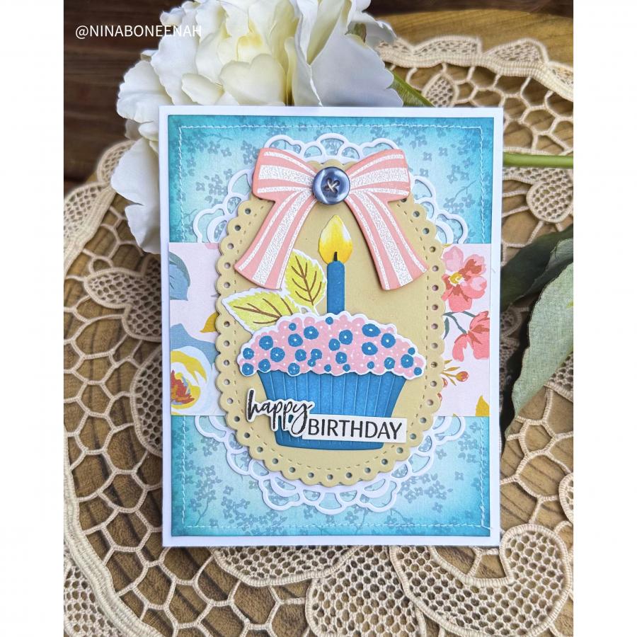 Love to Layer: Laced Oval Die