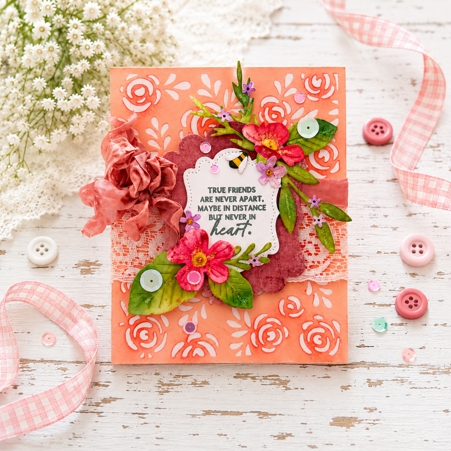 Cover Plate: Gathering Florals Die