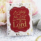 Ornate Swirls Hot Foil Plate