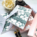 Flower Garden Hot Foil Plate