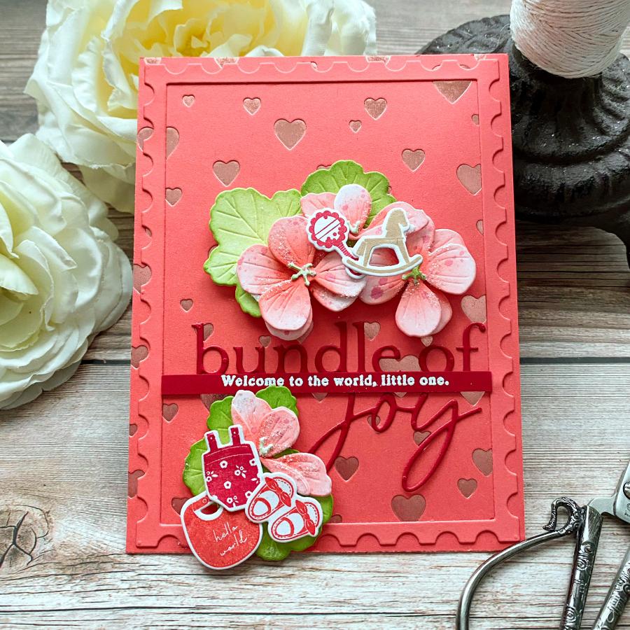 From the Heart Hot Foil Plate