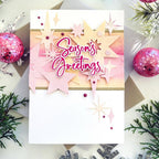 Season's Greetings Hot Foil Plate + Die